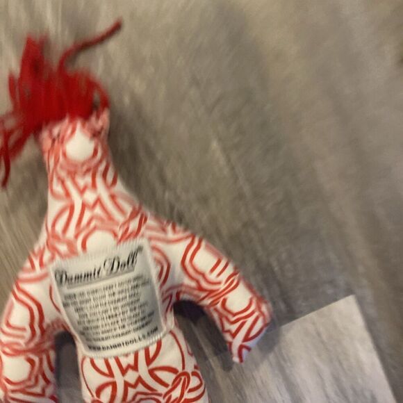 Dammit Doll Classic Stress Relief Therapy Red + White Plush Voodoo Doll 12" - Picture 2 of 4
